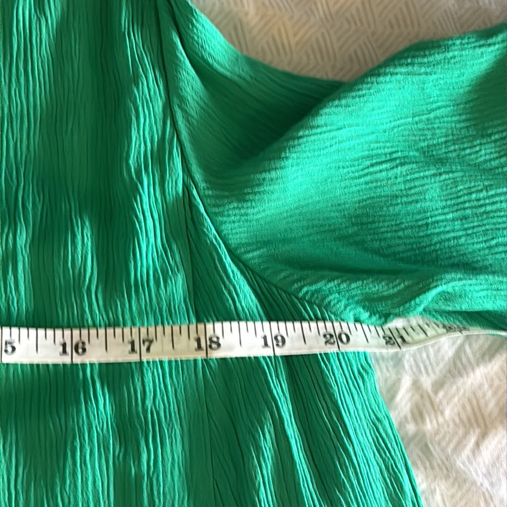 Soft Surroundings sleeveless Large green dress - Picture 5 of 8